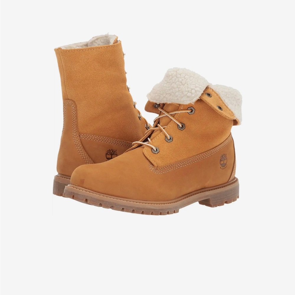 Timberland Women's Linden Woods Waterproof Fold-Down Winter Boots